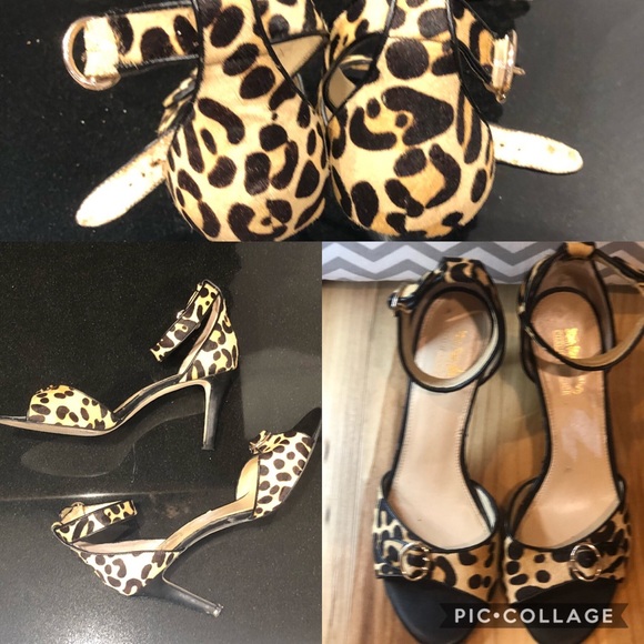 ❌SOLD❌ Coach Leopard Print Ankle Strap - Picture 3 of 8
